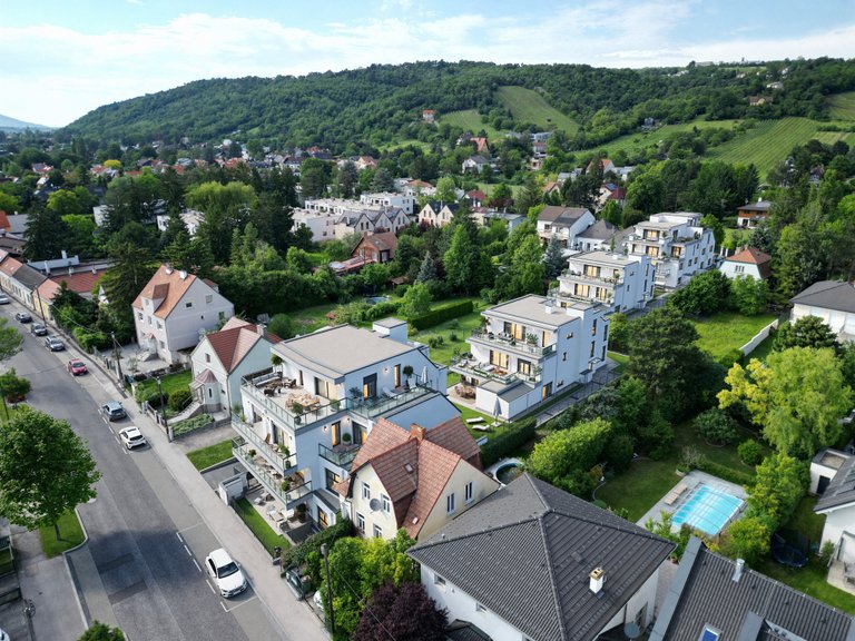 Visualisierung eines Wohnbauprojektes in der Langenzersdorferstraße 66-68