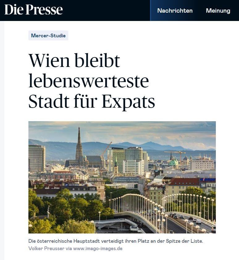 Thumbnail: Artikel von Die Presse