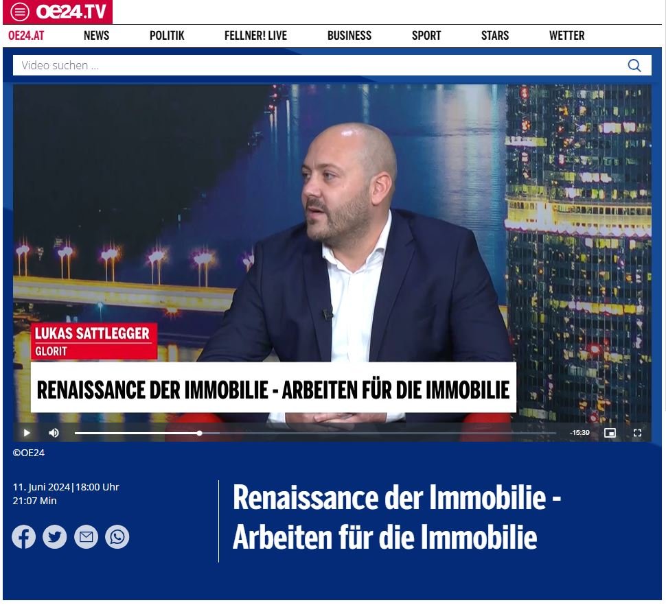 Thumbnail: OE24 Interview mit Lukas Sattlegger